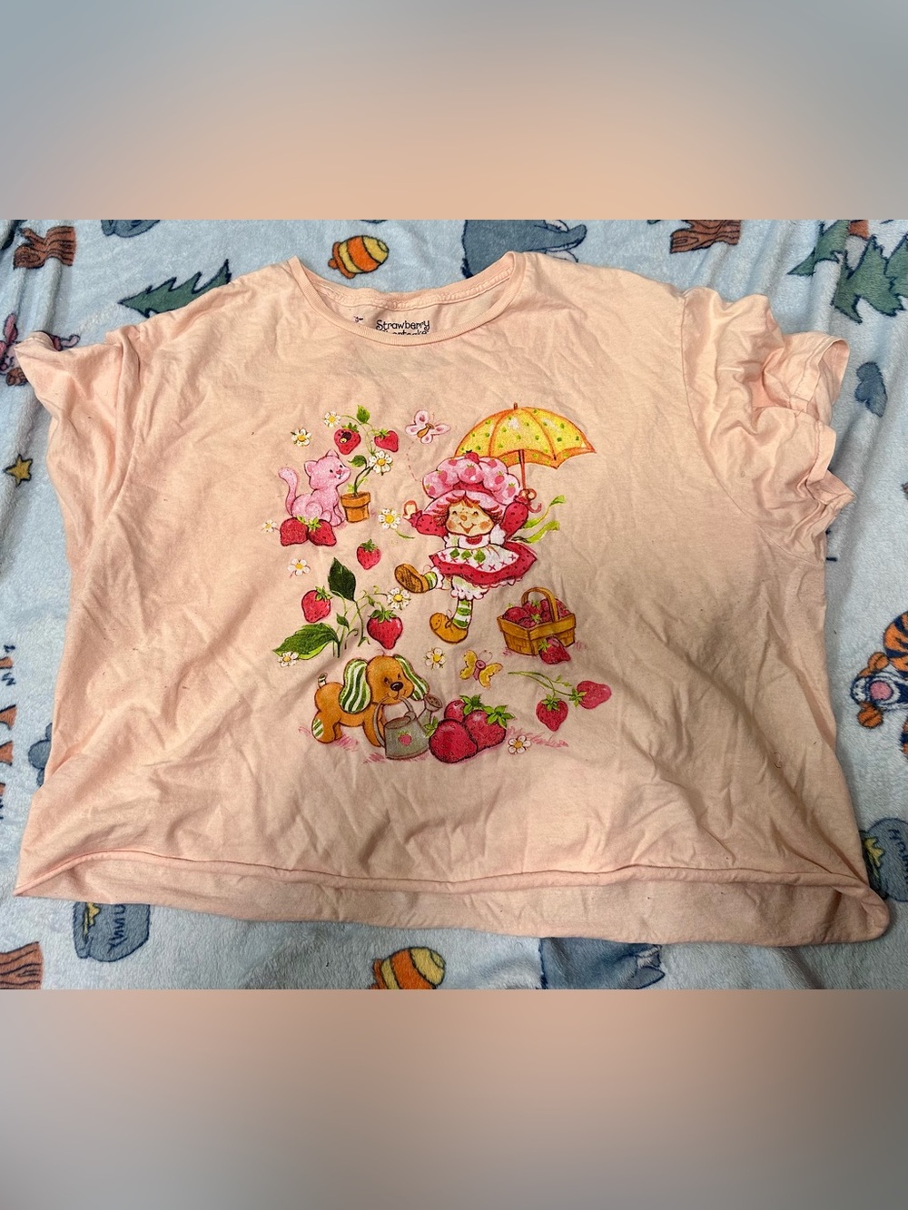 (NEW) Pink Strawberry Shortcake Tee